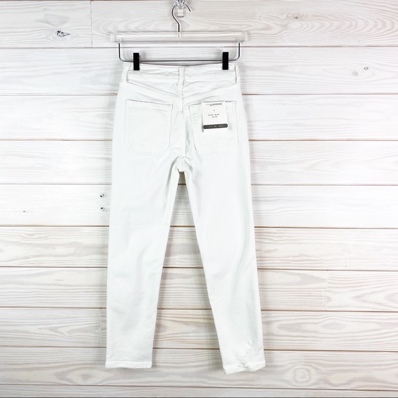 Pilcro Ultra High Rise Slim Straight Jeans - Picture 6 of 9